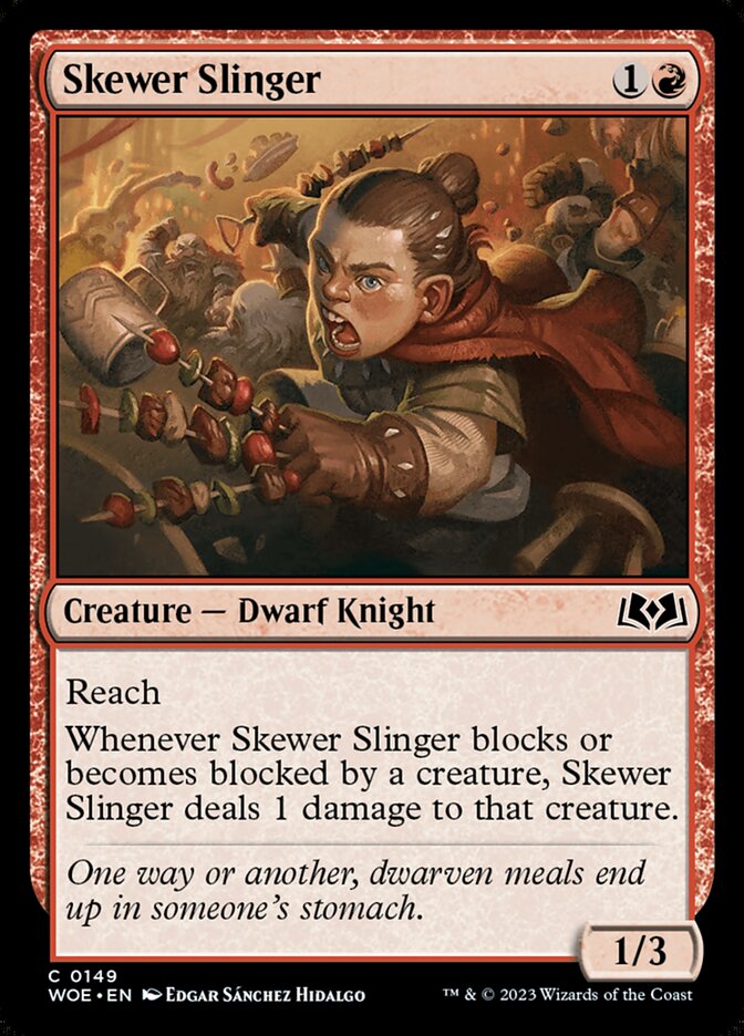 Skewer Slinger 149/276 (Wilds of Eldraine) 