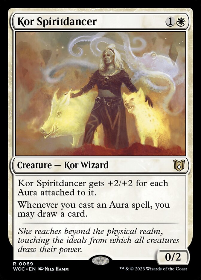 Kor Spiritdancer 69/173 (Commander: Wilds of Eldraine) 