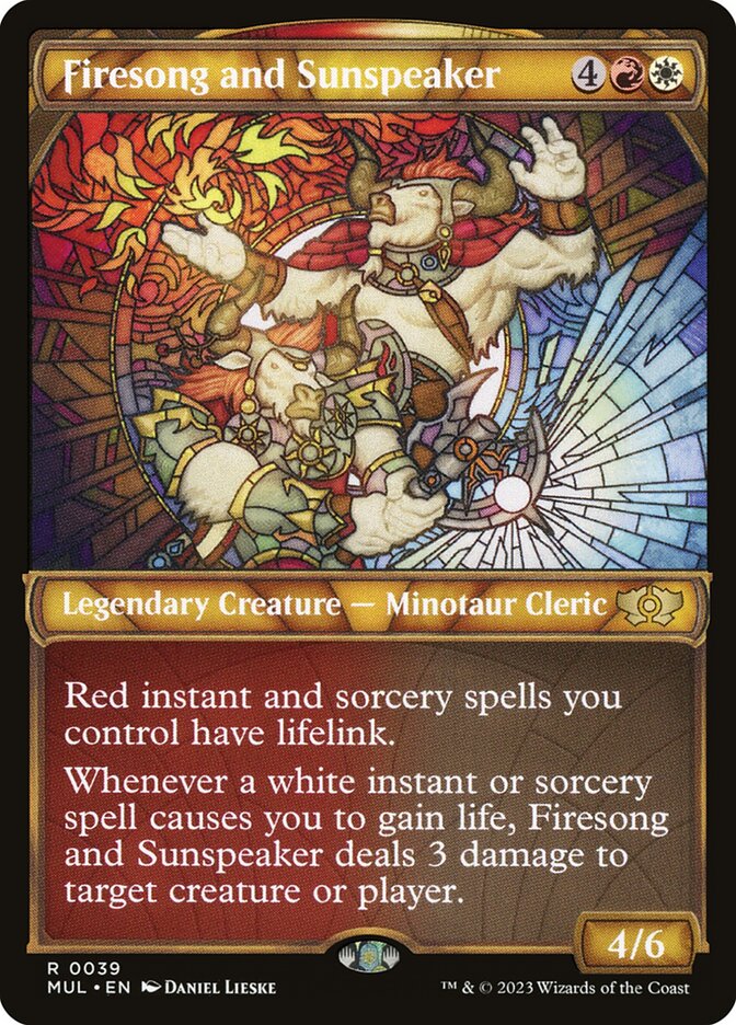 Firesong and Sunspeaker 39/65 (March of the Machine: Multiverse Legends)  - Showcase