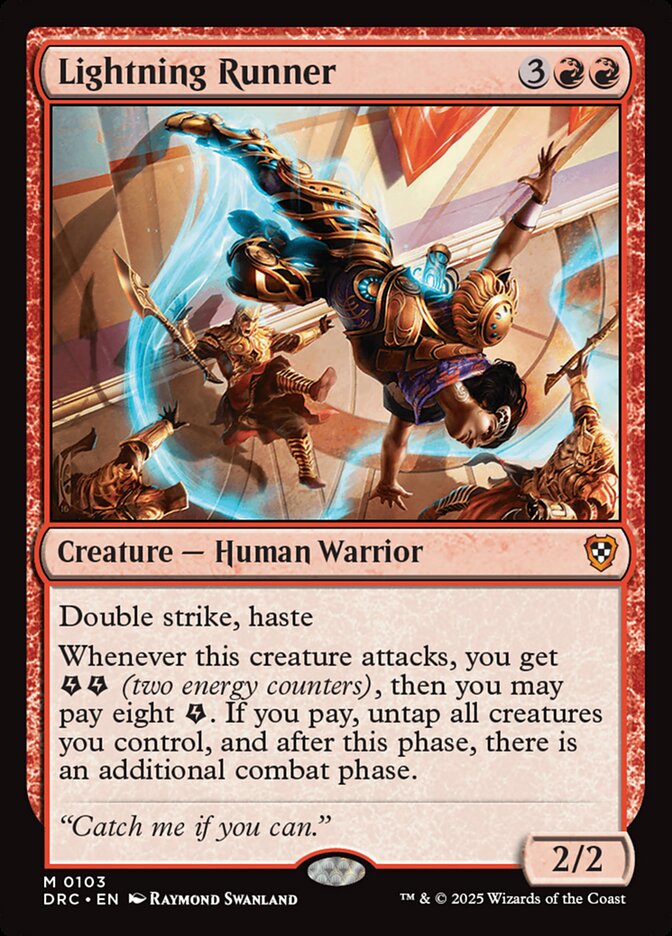 Lightning Runner 103 (Commander: Aetherdrift) 