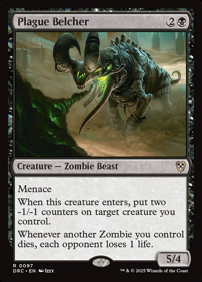 Plague Belcher 97/187 (Commander: Aetherdrift) 