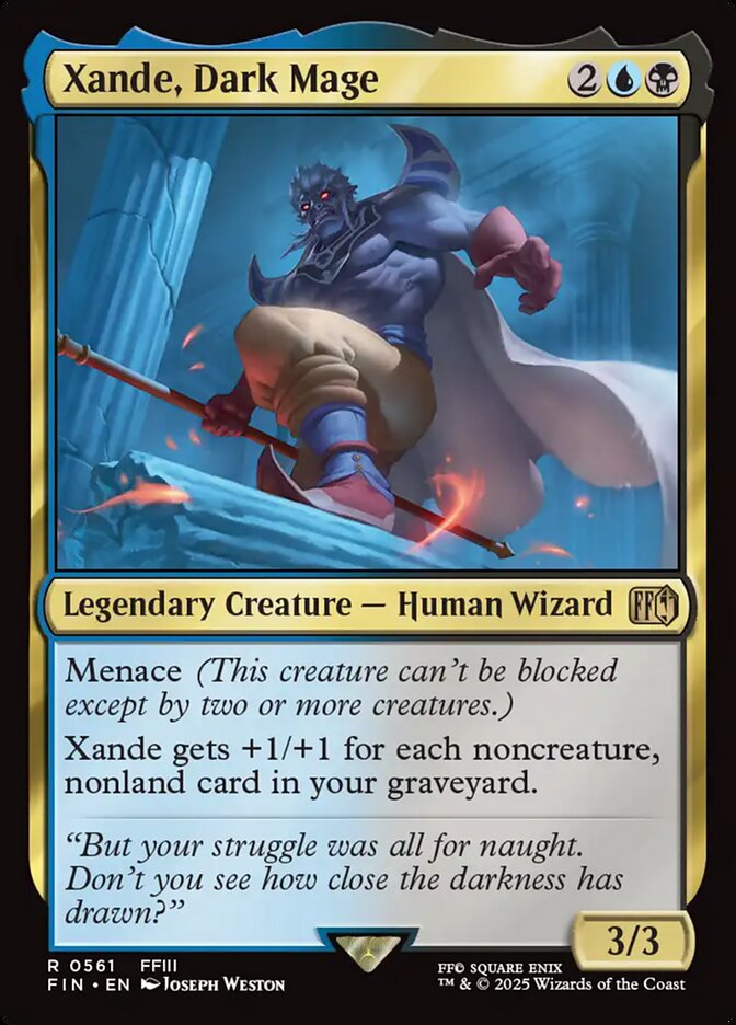 Xande, Dark Mage 561/309 (FINAL FANTASY) 