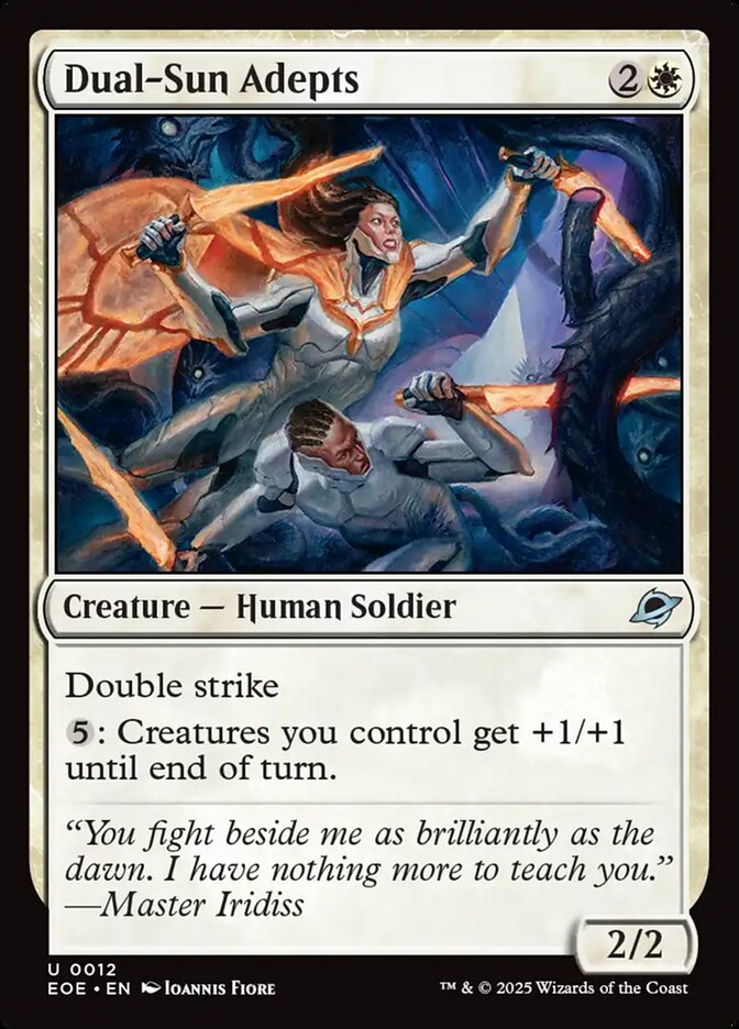 Dual-Sun Adepts 12/276 (Edge of Eternities)  - Foil