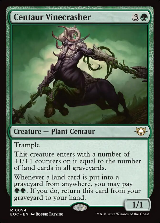 Centaur Vinecrasher 94/191 (Commander: Edge of Eternities) 