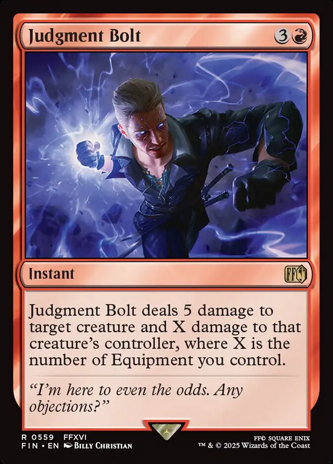 Judgment Bolt 559/309 (FINAL FANTASY) 
