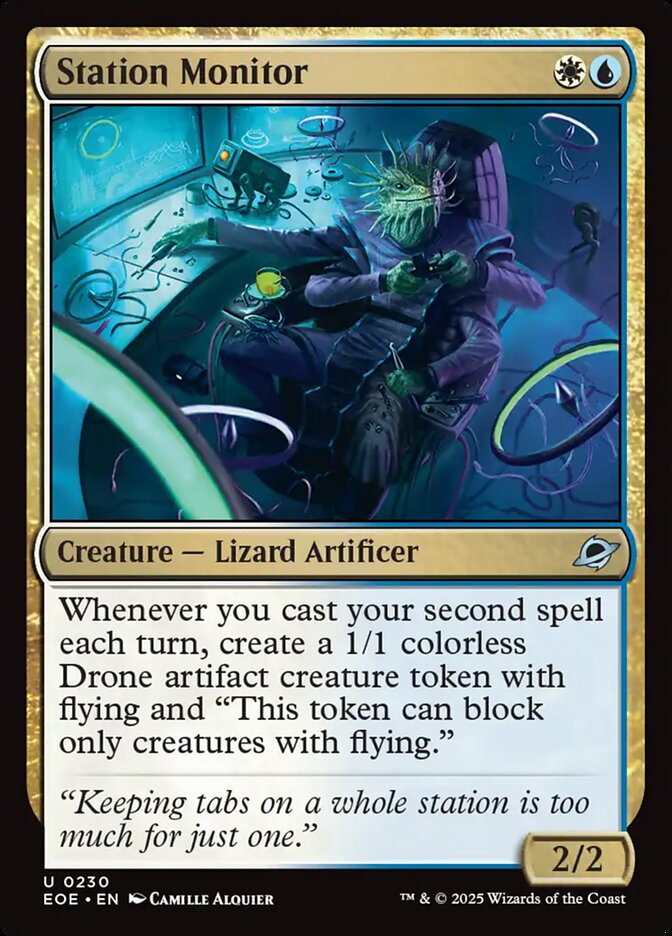 Station Monitor 230 (Edge of Eternities)  - Foil