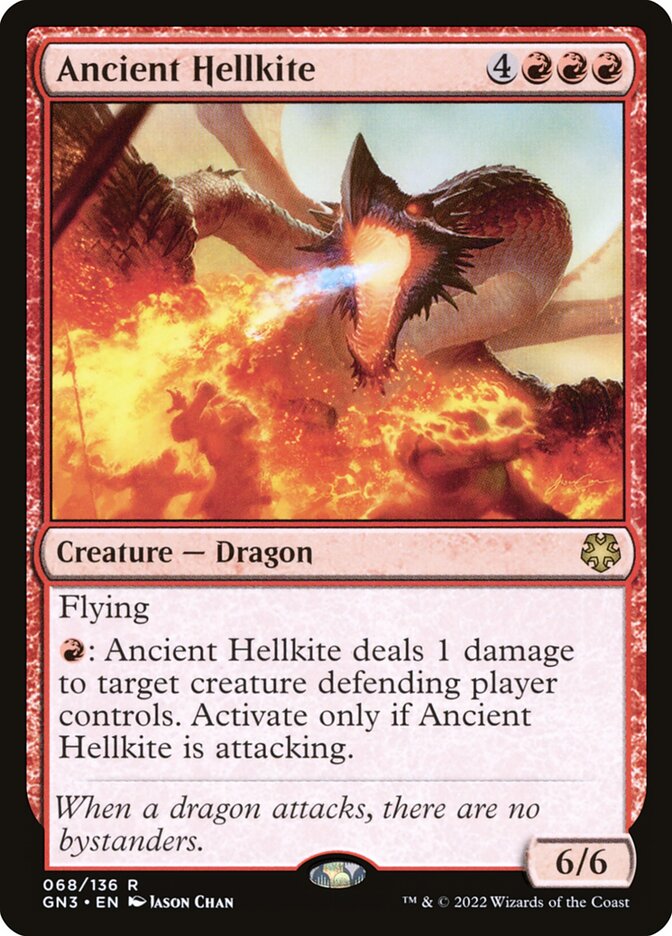 Ancient Hellkite 68/135 (Magic Game Night: Free-For-All) 