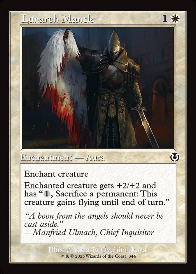 Lunarch Mantle 344/287 (Innistrad Remastered)  - Retro