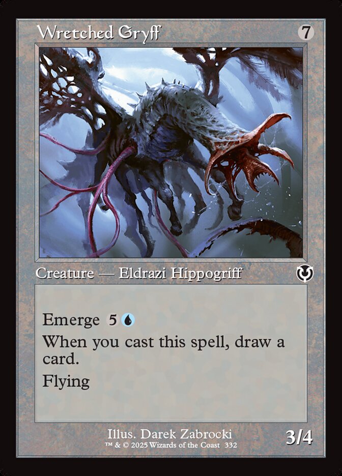 Wretched Gryff 332/287 (Innistrad Remastered)  - Retro
