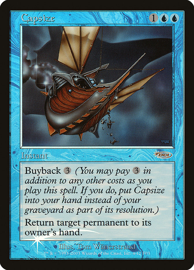 Capsize 4 (FNM Promos)  - Foil