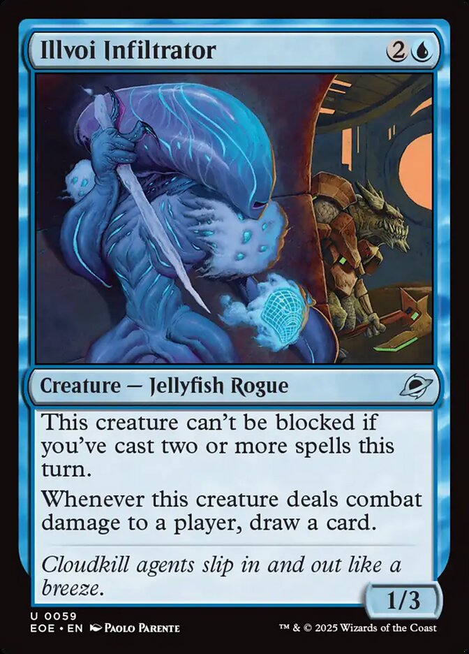 Illvoi Infiltrator 59/276 (Edge of Eternities)  - Foil