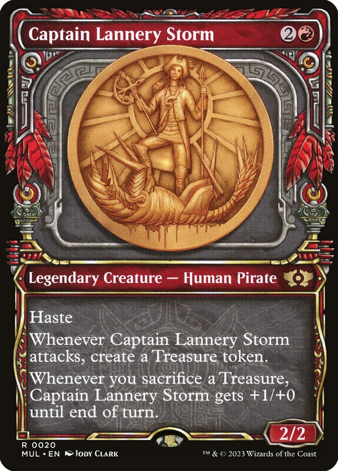 Captain Lannery Storm 20/65 (March of the Machine: Multiverse Legends)  - Showcase