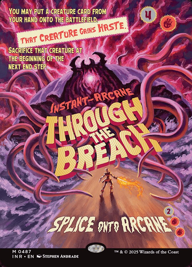 Through the Breach 487/287 (Innistrad Remastered)  - Showcase Foil
