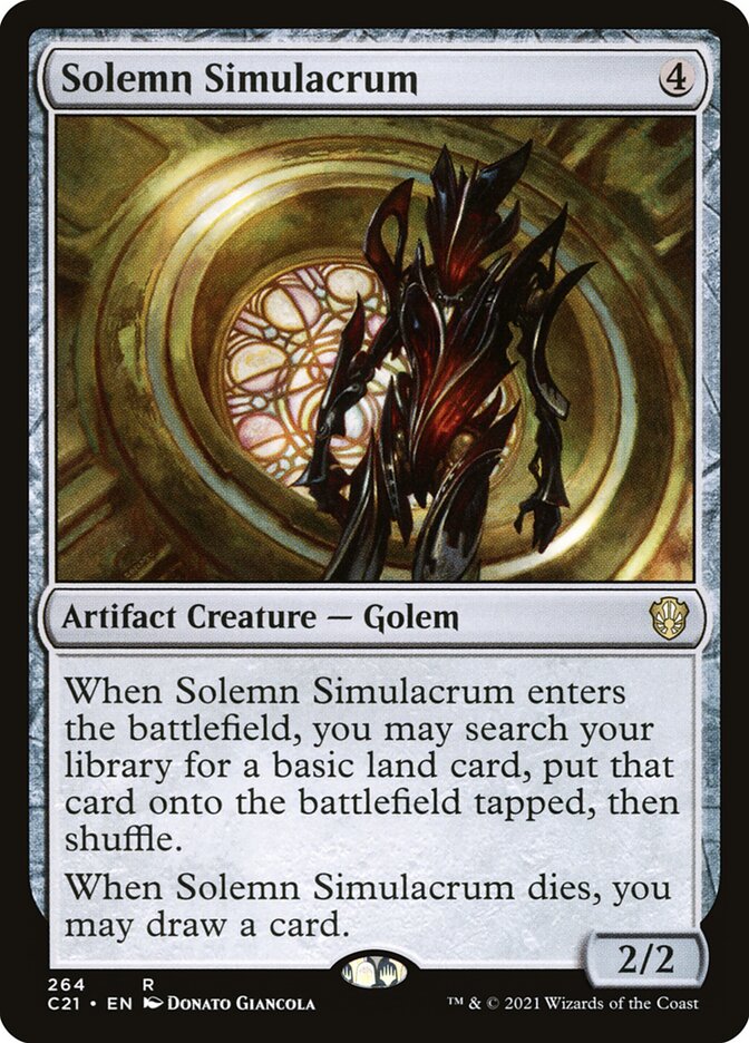 Solemn Simulacrum 264 (Commander 2021) 