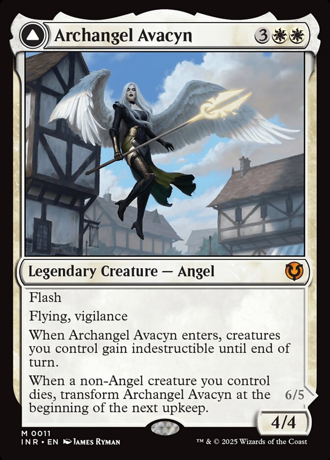 Archangel Avacyn // Avacyn, the Purifier 11/287 (Innistrad Remastered) 