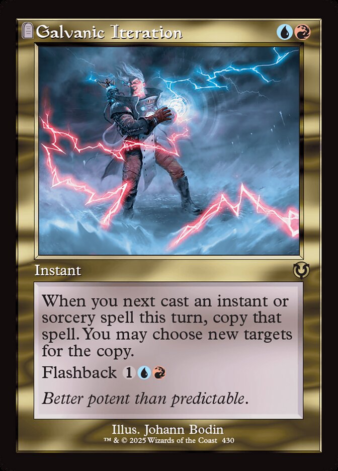Galvanic Iteration 430/287 (Innistrad Remastered)  - Retro Foil