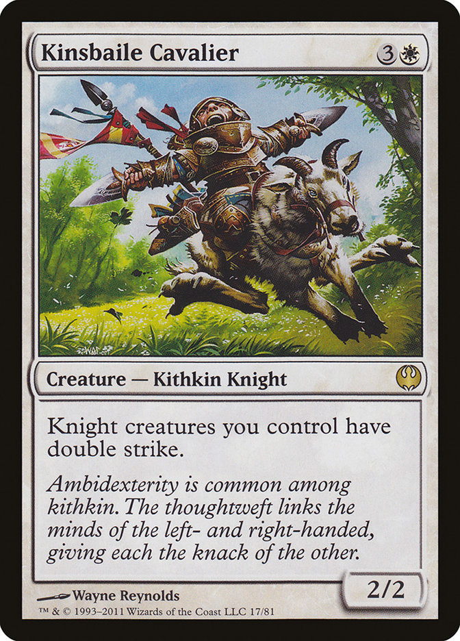 Kinsbaile Cavalier 17/81 (Duel Decks: Knights vs. Dragons) 