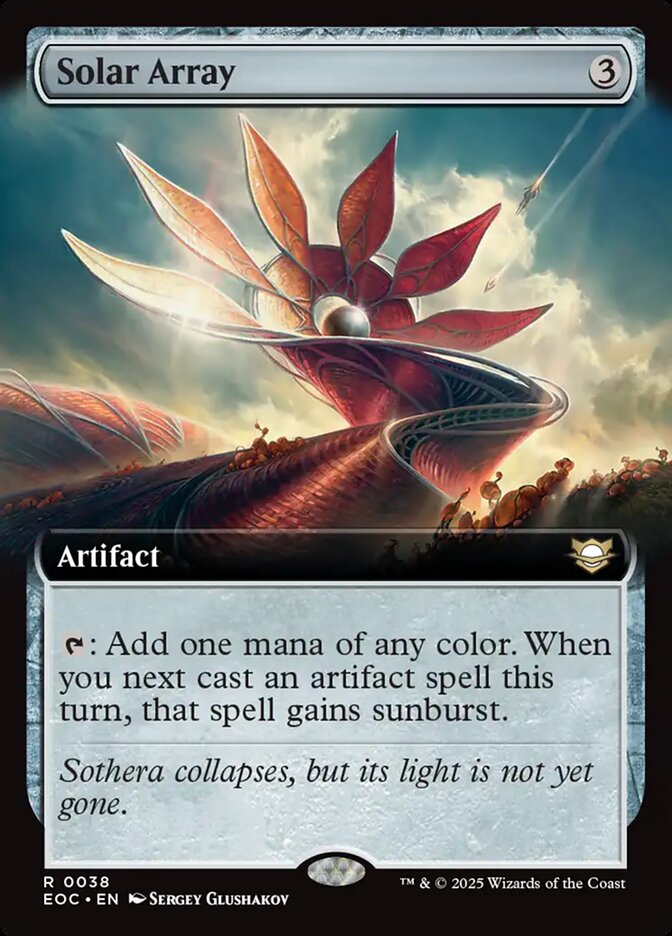 Solar Array 38 (Commander: Edge of Eternities)  - Extended Art