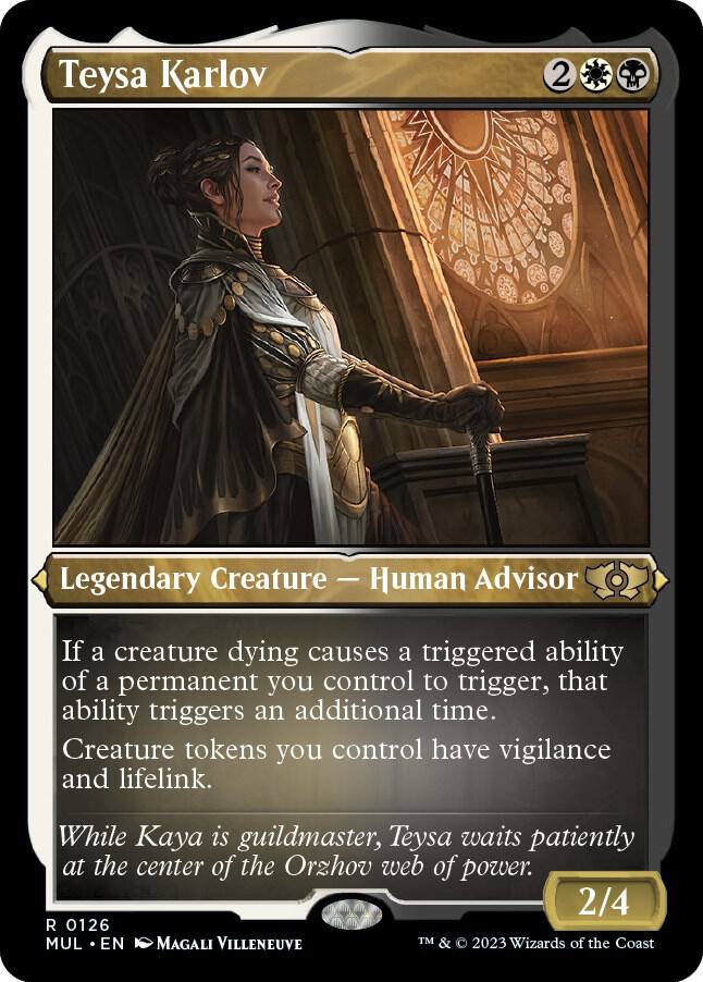 Teysa Karlov 126/65 (March of the Machine: Multiverse Legends)  - Etched Foil
