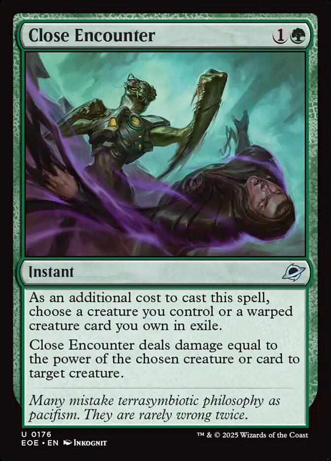 Close Encounter 176/276 (Edge of Eternities)  - Foil