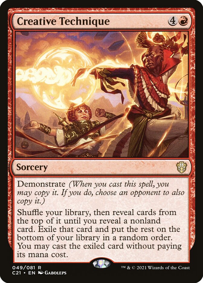 Creative Technique 49/81 (Commander 2021) 