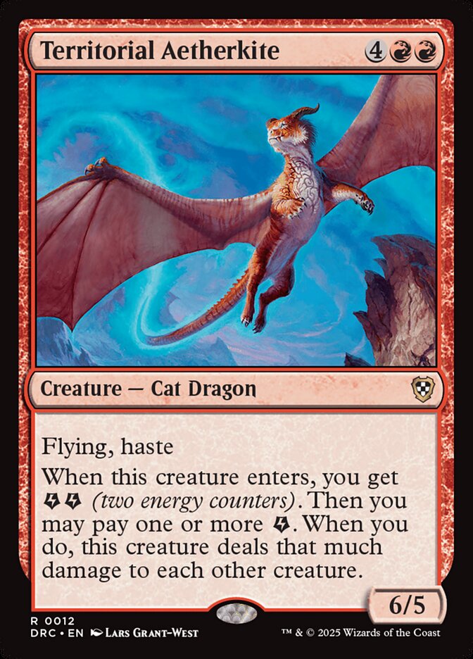 Territorial Aetherkite 12/187 (Commander: Aetherdrift) 