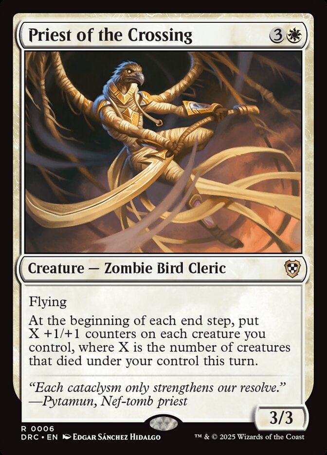 Priest of the Crossing 6/187 (Commander: Aetherdrift) 