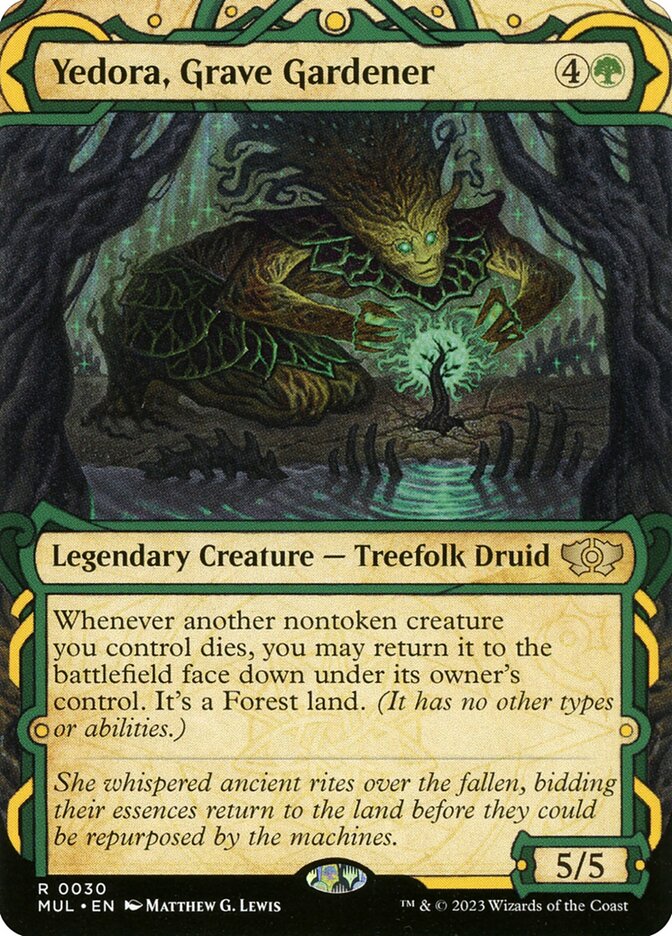 Yedora, Grave Gardener 30/65 (March of the Machine: Multiverse Legends)  - Showcase Foil