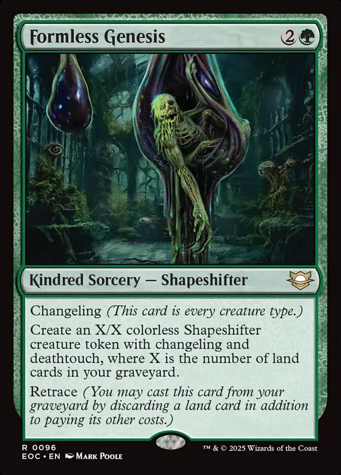 Formless Genesis 96/191 (Commander: Edge of Eternities) 