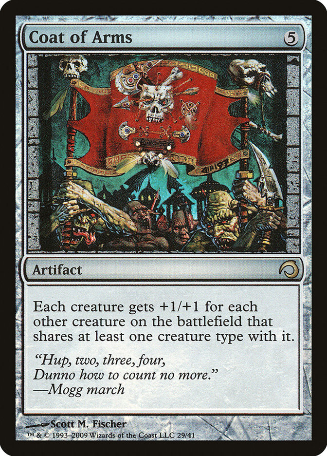 Coat of Arms 29 (Premium Deck Series: Slivers)  - Foil