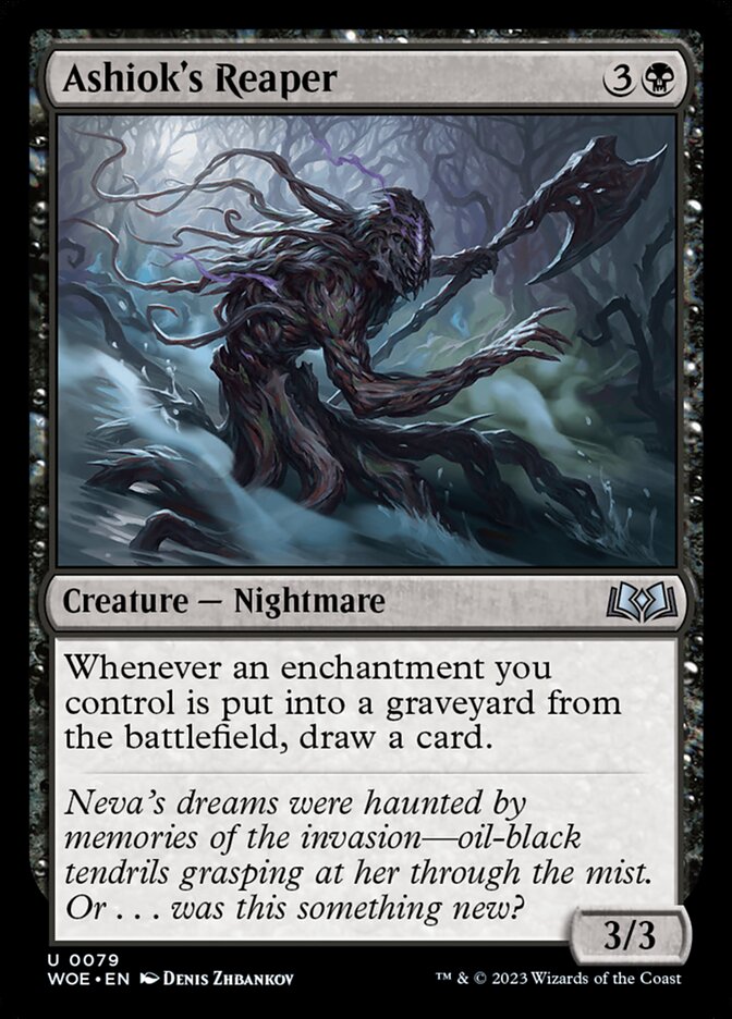 Ashiok's Reaper 79 (Wilds of Eldraine)  - Foil