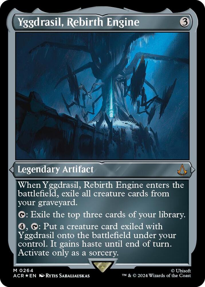 Yggdrasil, Rebirth Engine 264 (Universes Beyond: Assassin's Creed)  - Etched Foil
