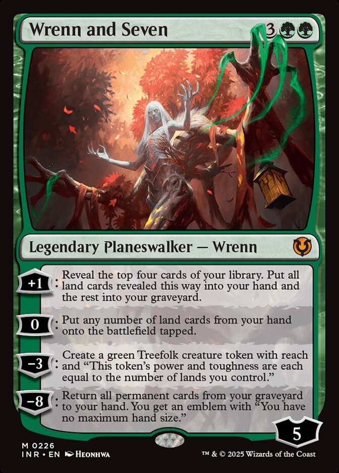 Wrenn and Seven 226/287 (Innistrad Remastered)  - Foil