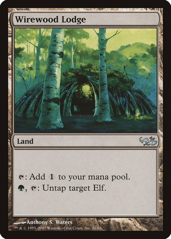 Wirewood Lodge 26/62 (Duel Decks: Elves vs. Goblins) 