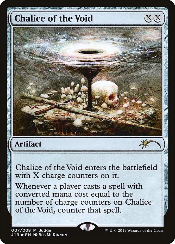 Chalice of the Void 7/8 (Judge Promos)  - Foil