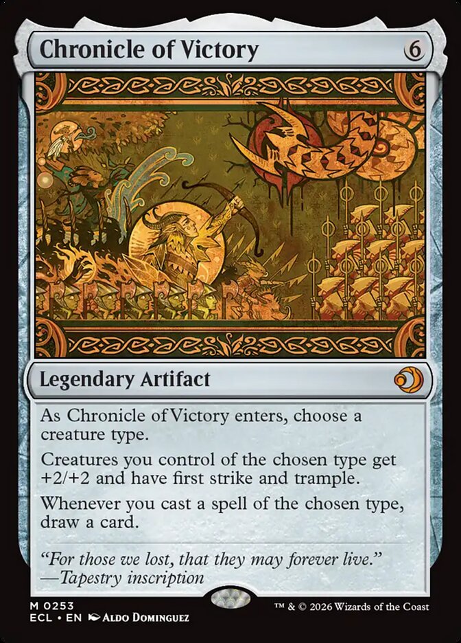 Chronicle of Victory 253 (Lorwyn Eclipsed)  - Foil