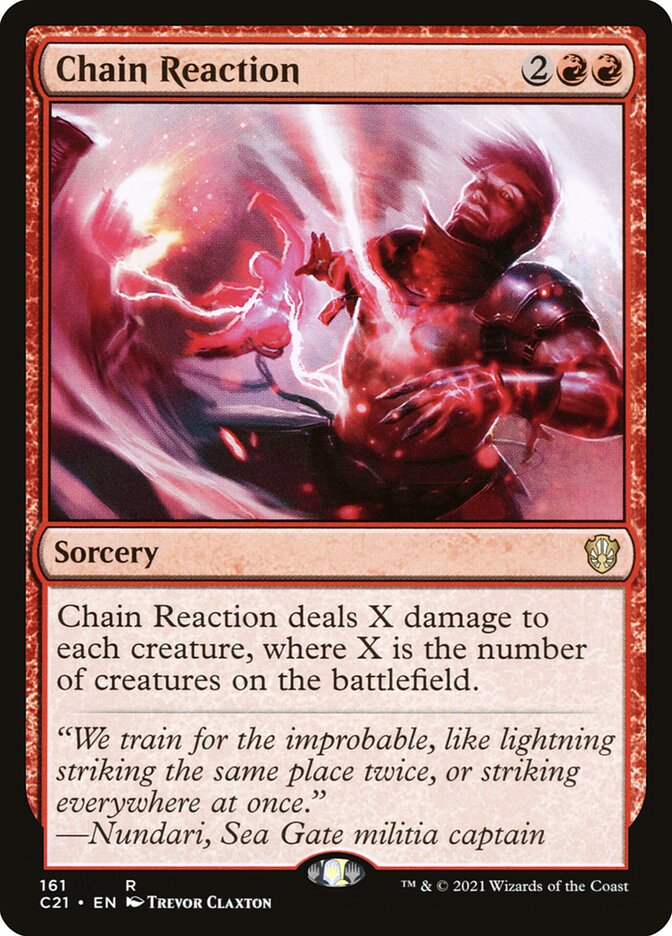 Chain Reaction 161/81 (Commander 2021) 