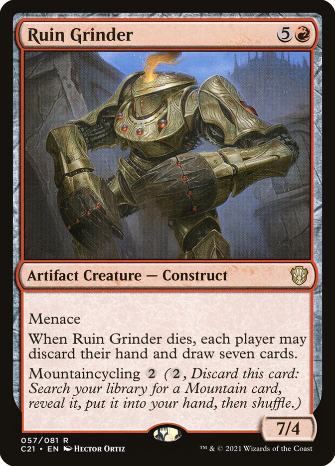 Ruin Grinder 57/81 (Commander 2021) 