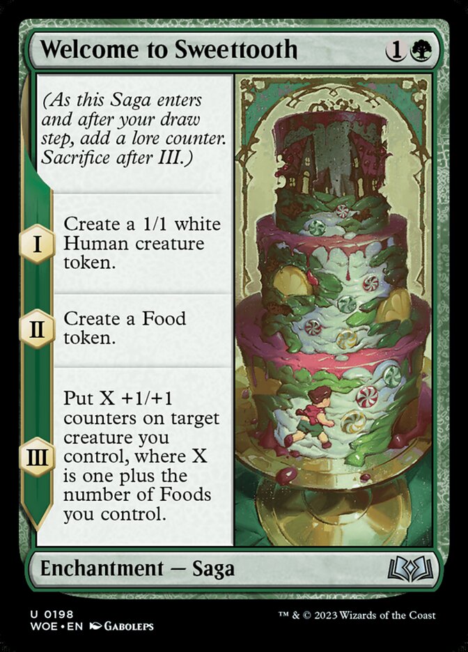 Welcome to Sweettooth 198/276 (Wilds of Eldraine) 