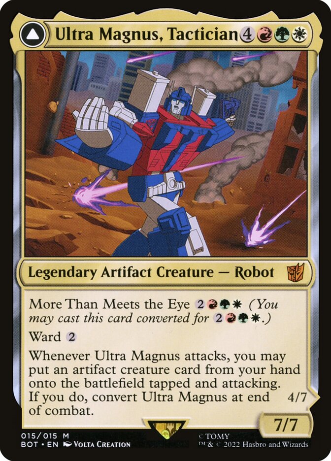 Ultra Magnus Tactician 15 (Universes Beyond: Transformers)  - Foil