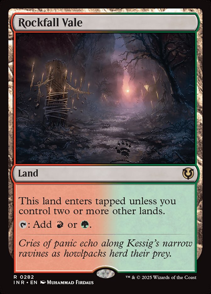 Rockfall Vale 282/287 (Innistrad Remastered) 