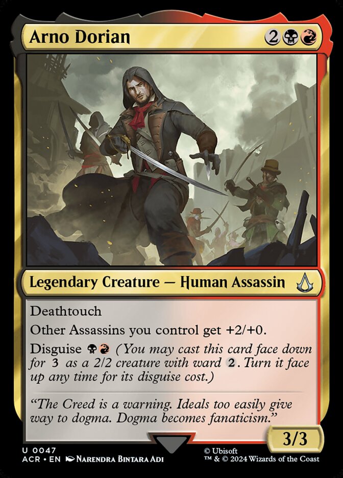Arno Dorian 47/110 (Universes Beyond: Assassin's Creed)  - Foil