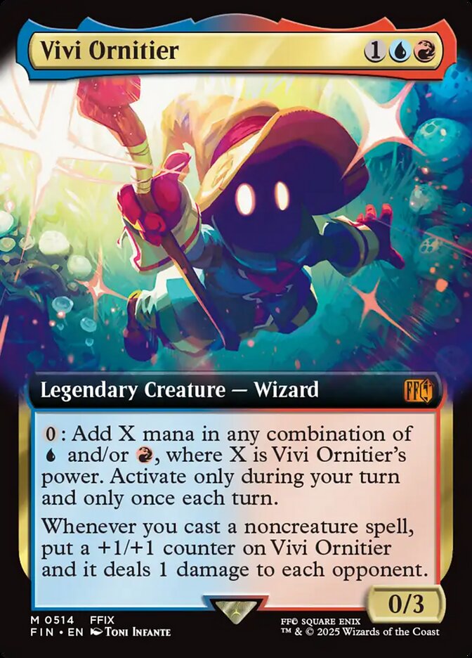 Vivi Ornitier 514 (FINAL FANTASY)  - Extended Art Foil