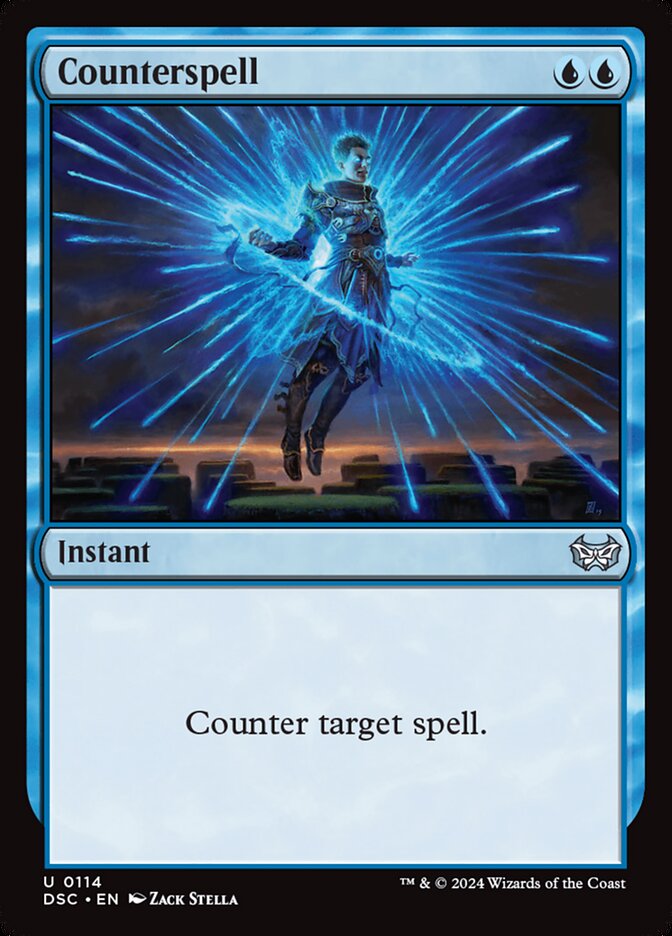 Counterspell 114/40 (Commander: Duskmourn: House of Horror) 