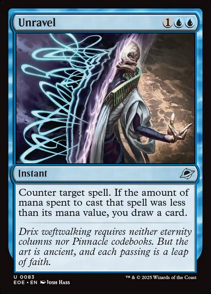 Unravel 83 (Edge of Eternities)  - Foil