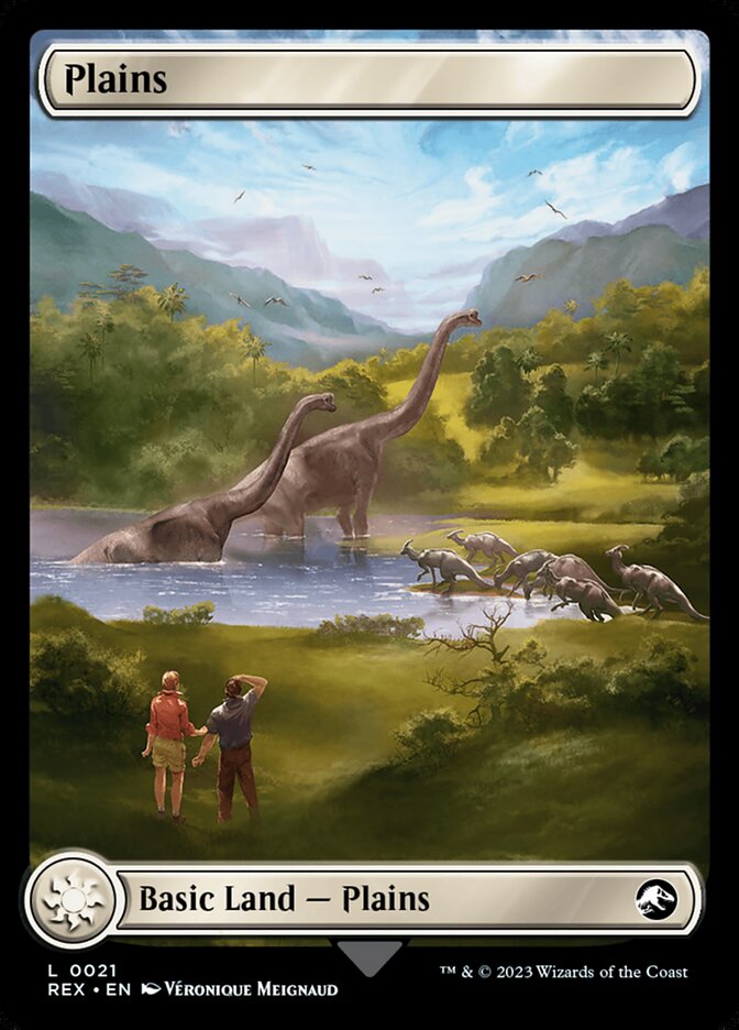 Plains 21 (Universes Beyond: Jurassic World Collection)  - Full Art Foil