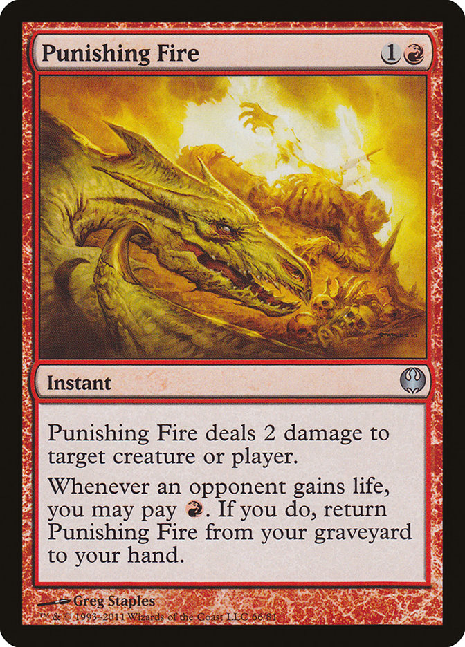 Punishing Fire 66/81 (Duel Decks: Knights vs. Dragons) 