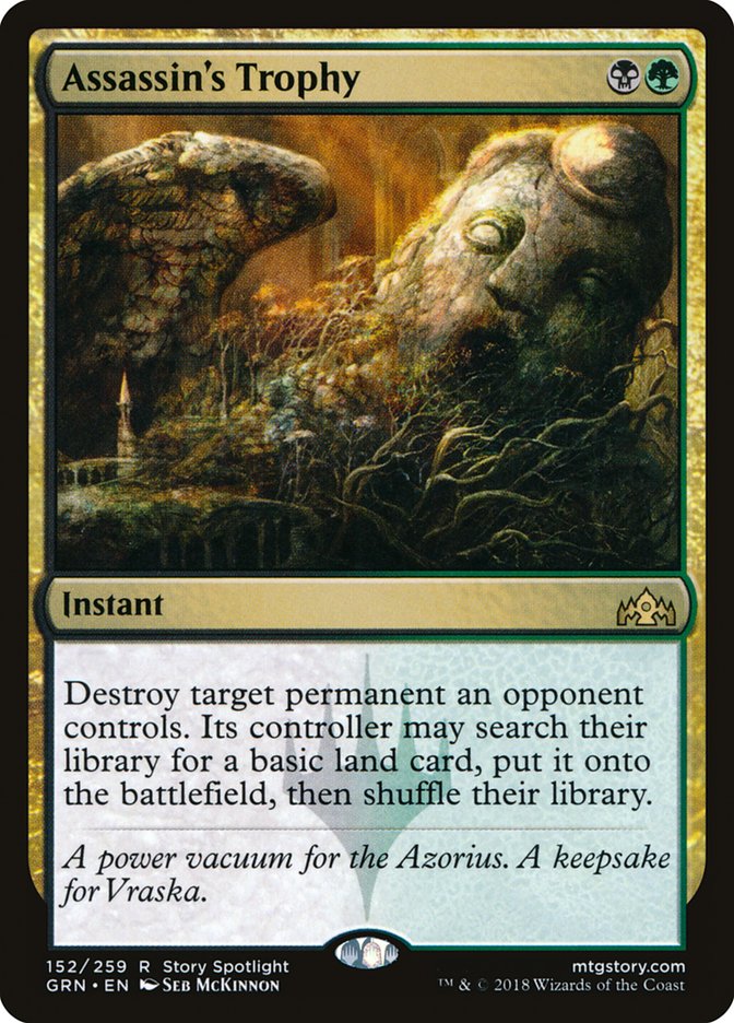 Assassin's Trophy 152/259 (Guilds of Ravnica) 