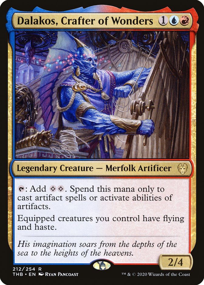 Dalakos, Crafter of Wonders 212/254 (Theros Beyond Death) 