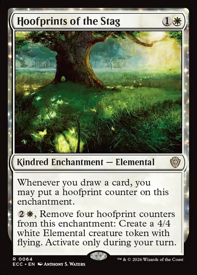 Hoofprints of the Stag 64/176 (Commander: Lorwyn Eclipsed) 